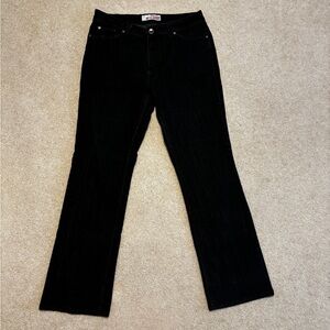 Faded Glory Bootcut Black Jeans